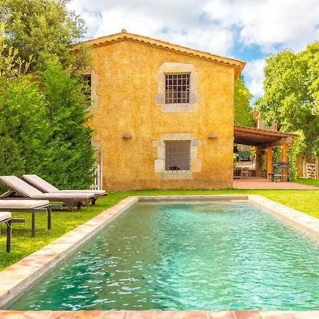 Villa Mas Del Blat. Calonge-costa Brava En Mas Vilobi