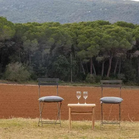 Mas Del Blat Calongecosta Brava En Mas Vilobi 빌라 *